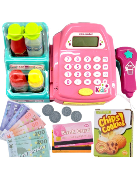 WOOPIE Kasa Sklepowa z Półką