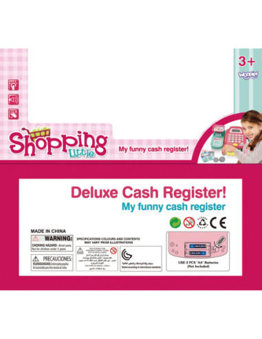 WOOPIE Kasa Sklepowa z Półką