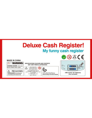 WOOPIE Kasa Sklepowa z Półką