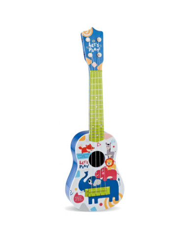 WOOPIE Gitara Klasyczna dla Dzieci Niebieska 57cm