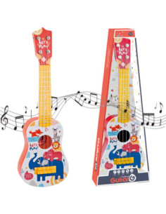 WOOPIE Classical Guitar for Children Red 57cm
