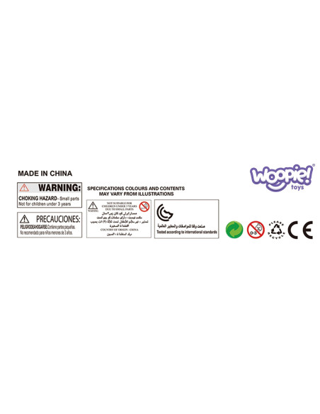 WOOPIE Kasa Sklepowa z Półką DINO Niebieski