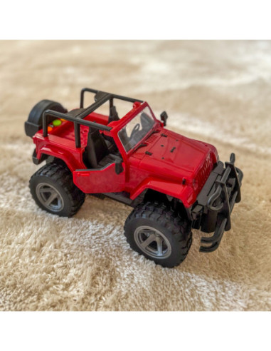 WOOPIE Czerwony Samochód Terenowy