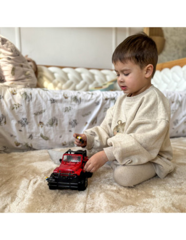 WOOPIE Czerwony Samochód Terenowy