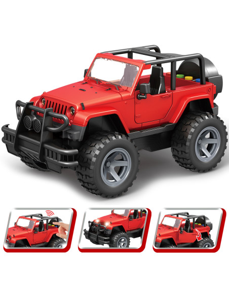 WOOPIE Czerwony Samochód Terenowy