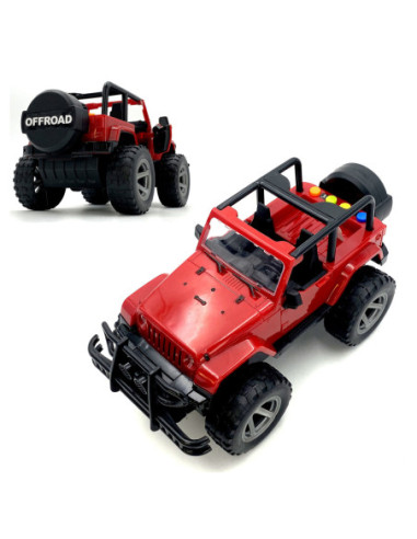 WOOPIE Czerwony Samochód Terenowy