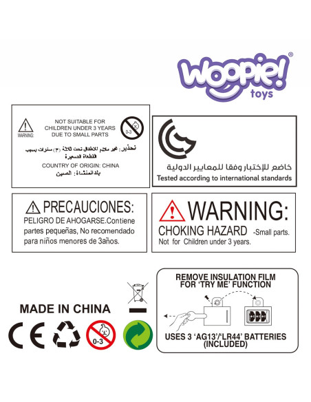 WOOPIE Czerwony Samochód Terenowy