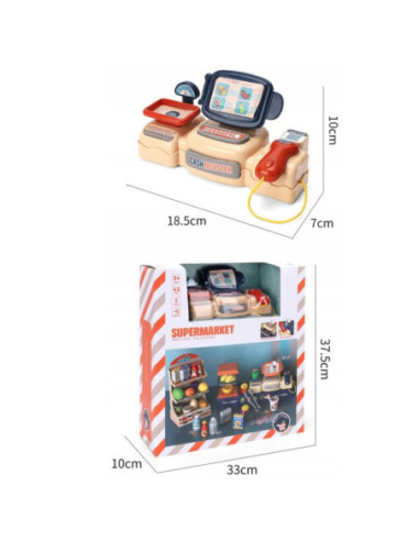 WOOPIE Sklep Supermarket 42 Elementy