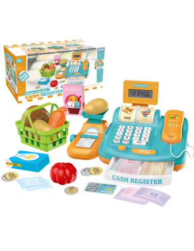 WOOPIE Kasa Sklepowa z Koszykiem na Zakupy