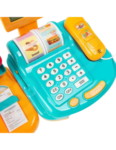 WOOPIE Kasa Sklepowa z Koszykiem na Zakupy