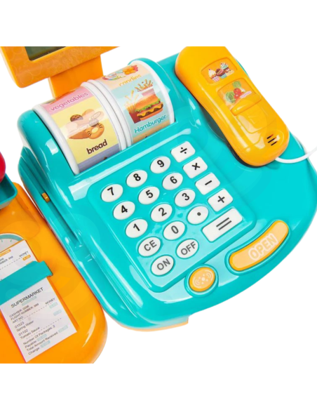 WOOPIE Kasa Sklepowa z Koszykiem na Zakupy