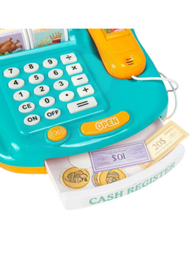 WOOPIE Kasa Sklepowa z Koszykiem na Zakupy