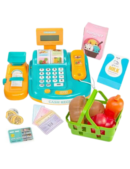 WOOPIE Kasa Sklepowa z Koszykiem na Zakupy