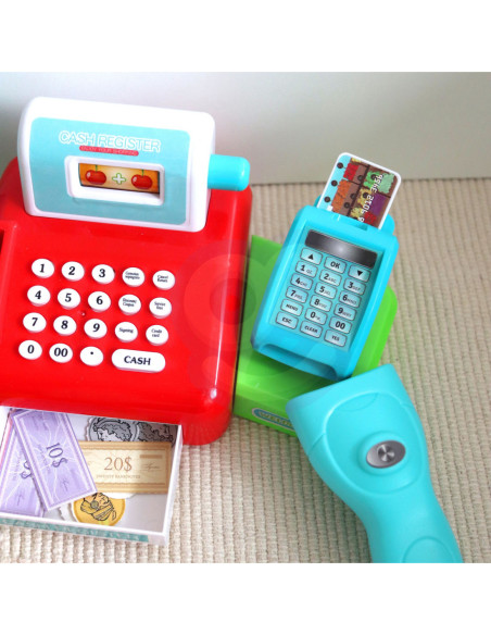 WOOPIE Kasa Sklepowa z Waga i Koszykiem