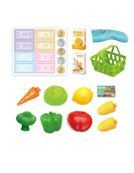 WOOPIE Kasa Sklepowa z Waga i Koszykiem