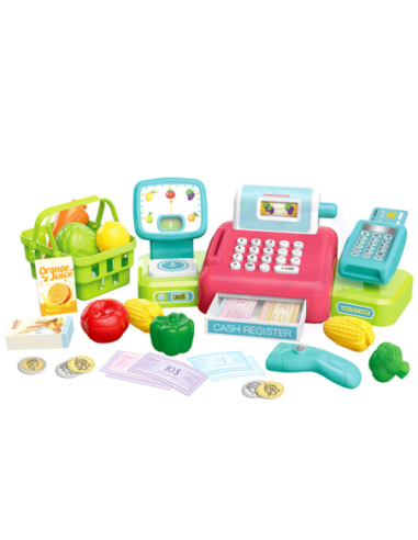 WOOPIE Kasa Sklepowa z Waga i Koszykiem