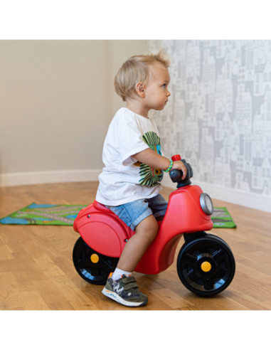 Falk Jeździk Scooter Strada Scooter Czerwony Ciche Opony od 1 Roku