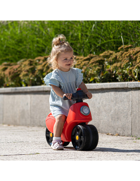 Falk Jeździk Scooter Strada Scooter Czerwony Ciche Opony od 1 Roku