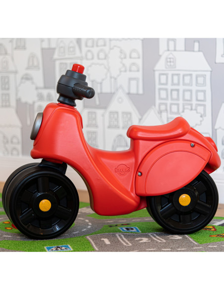 Falk Jeździk Scooter Strada Scooter Czerwony Ciche Opony od 1 Roku