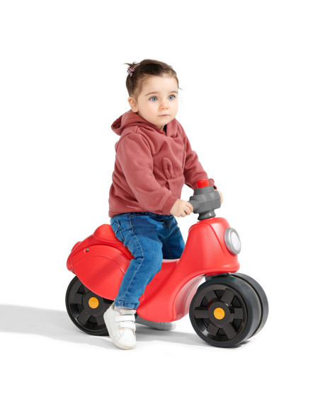 Falk Jeździk Scooter Strada Scooter Czerwony Ciche Opony od 1 Roku