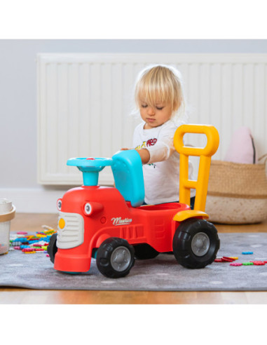 FALK Maurice Traktorek Jeździk Pchacz Odpychacz Schowek od 1 roku
