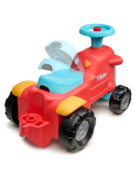 FALK Maurice Traktorek Jeździk Pchacz Odpychacz Schowek od 1 roku