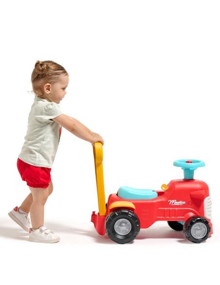 FALK Maurice Traktorek Jeździk Pchacz Odpychacz Schowek od 1 roku