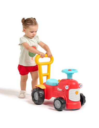 FALK Maurice Traktorek Jeździk Pchacz Odpychacz Schowek od 1 roku