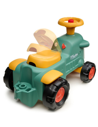 FALK Traktorek Baby Maurice Zielony Vintage z Przyczepką od 1 roku