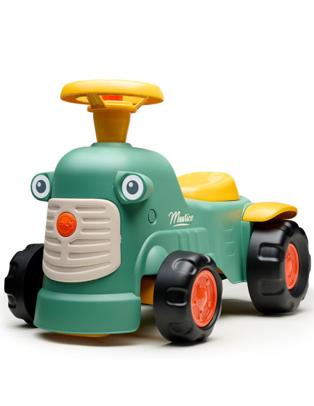 FALK Traktorek Baby Maurice Zielony Vintage z Przyczepką od 1 roku