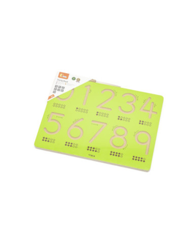 VIGA Tablica Kreślarska Cyfry Nauka Pisania