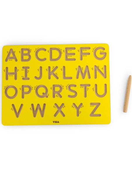 VIGA Tablica Kreślarska Małe Litery Nauka Pisania