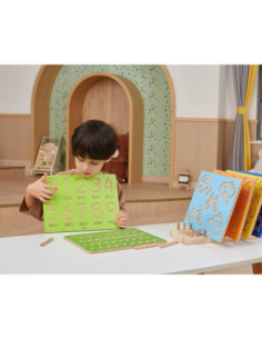 VIGA Tablica Kreślarska Małe Litery Nauka Pisania 2