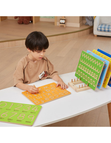 VIGA Tablica Kreślarska Małe Litery Nauka Pisania