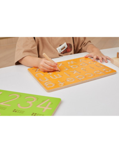 VIGA Tablica Kreślarska Małe Litery Nauka Pisania