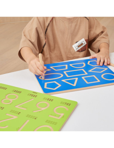 VIGA Tablica Kreślarska Małe Litery Nauka Pisania