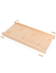 VIGA Wooden Slide Straight Climbing Wall