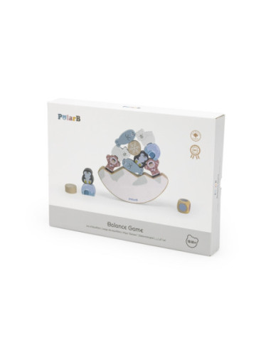 Viga PolarB Gra Balansujące Zwierzęta Arktyczne Układanka