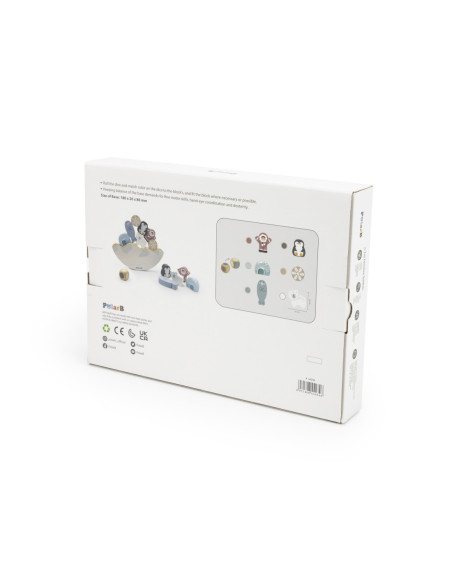 Viga PolarB Gra Balansujące Zwierzęta Arktyczne Układanka