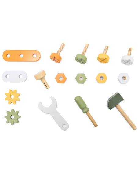 VIGA POLARB Skrzynka z Narzędziami Zestaw Drewniany