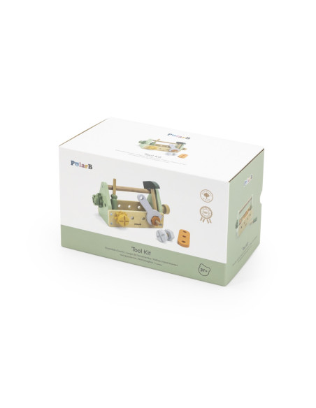 VIGA POLARB Skrzynka z Narzędziami Zestaw Drewniany