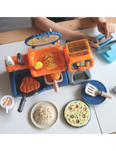 WOOPIE Sklep Restauracja Fast Food Mini Pizza Shop 35 el.