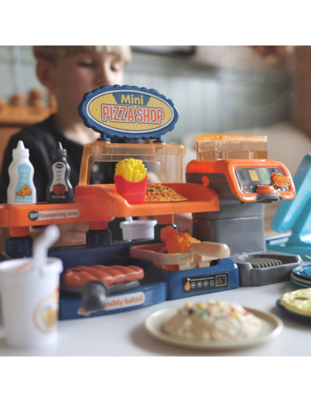 WOOPIE Sklep Restauracja Fast Food Mini Pizza Shop 35 el.