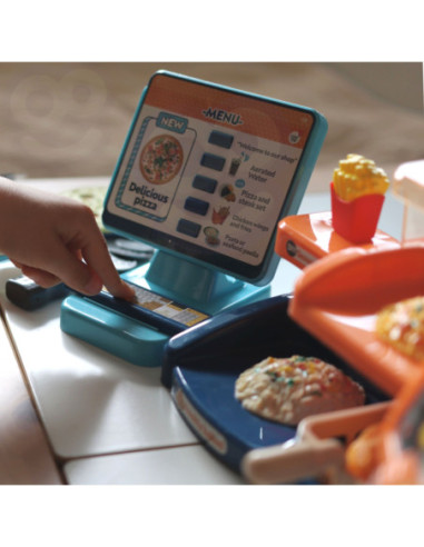 WOOPIE Sklep Restauracja Fast Food Mini Pizza Shop 35 el.