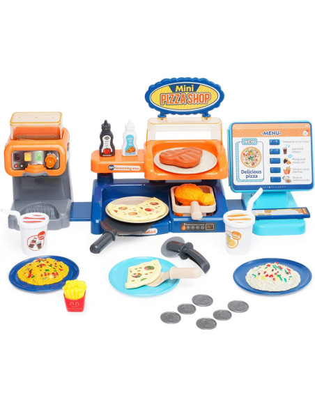 WOOPIE Sklep Restauracja Fast Food Mini Pizza Shop 35 el.