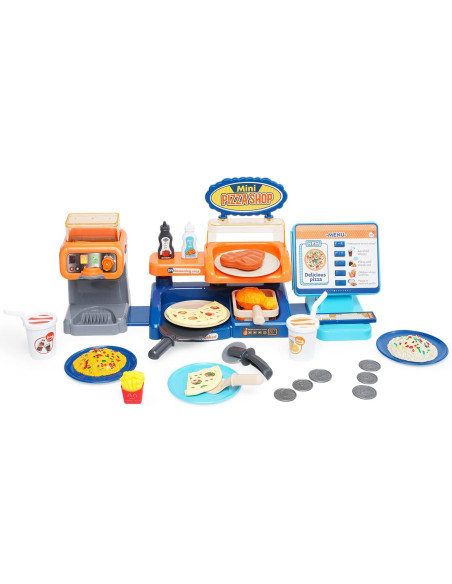 WOOPIE Sklep Restauracja Fast Food Mini Pizza Shop 35 el.