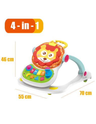 WOOPIE BABY Chodzik Multifunkcjny Lew