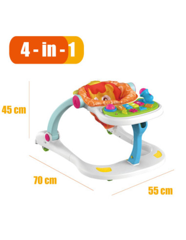 WOOPIE BABY Chodzik Multifunkcjny Lew