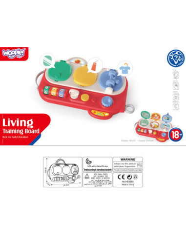 WOOPIE Odkryj i Sprawdź Zabawka Manipulacyjna Edukacyjna