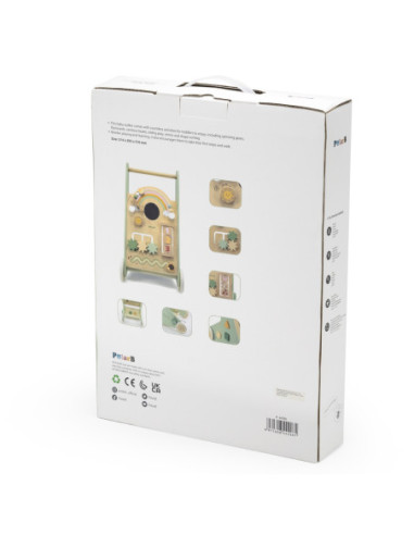 Viga PolarB Drewniany Pchacz Chodzik Zielony Edukacyjny